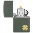 Запальничка Zippo 221 Four Leaf Clover Design Фото 2